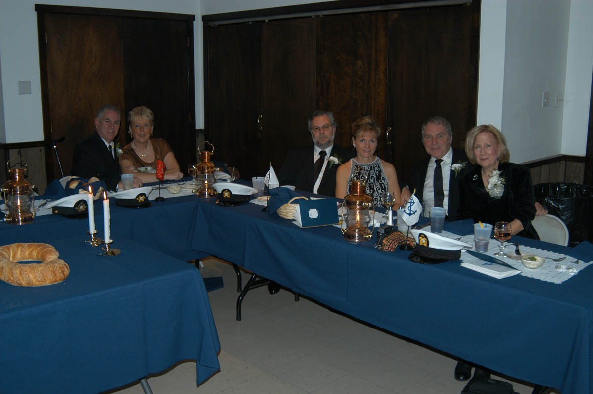 Vice Commodore Bill, Sandy, Rear Commodore Bill, Kathy, Fleet Captain Bill, Teri