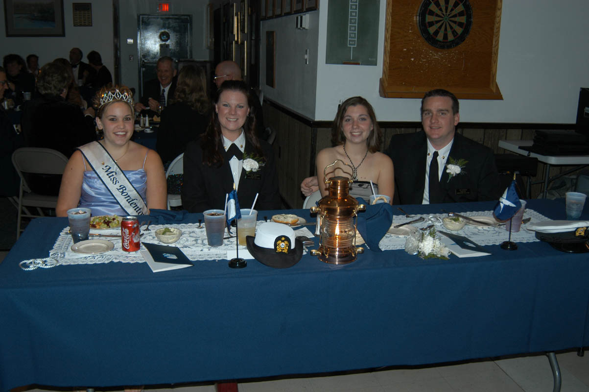 Princess Stacy, Treasurer Melanie, Lisa & Secretary Tim 
