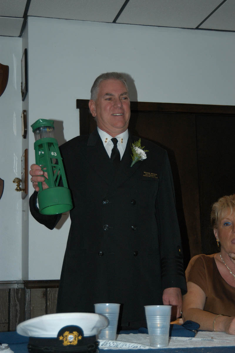 Vice Commodore Bill and his lighthouse