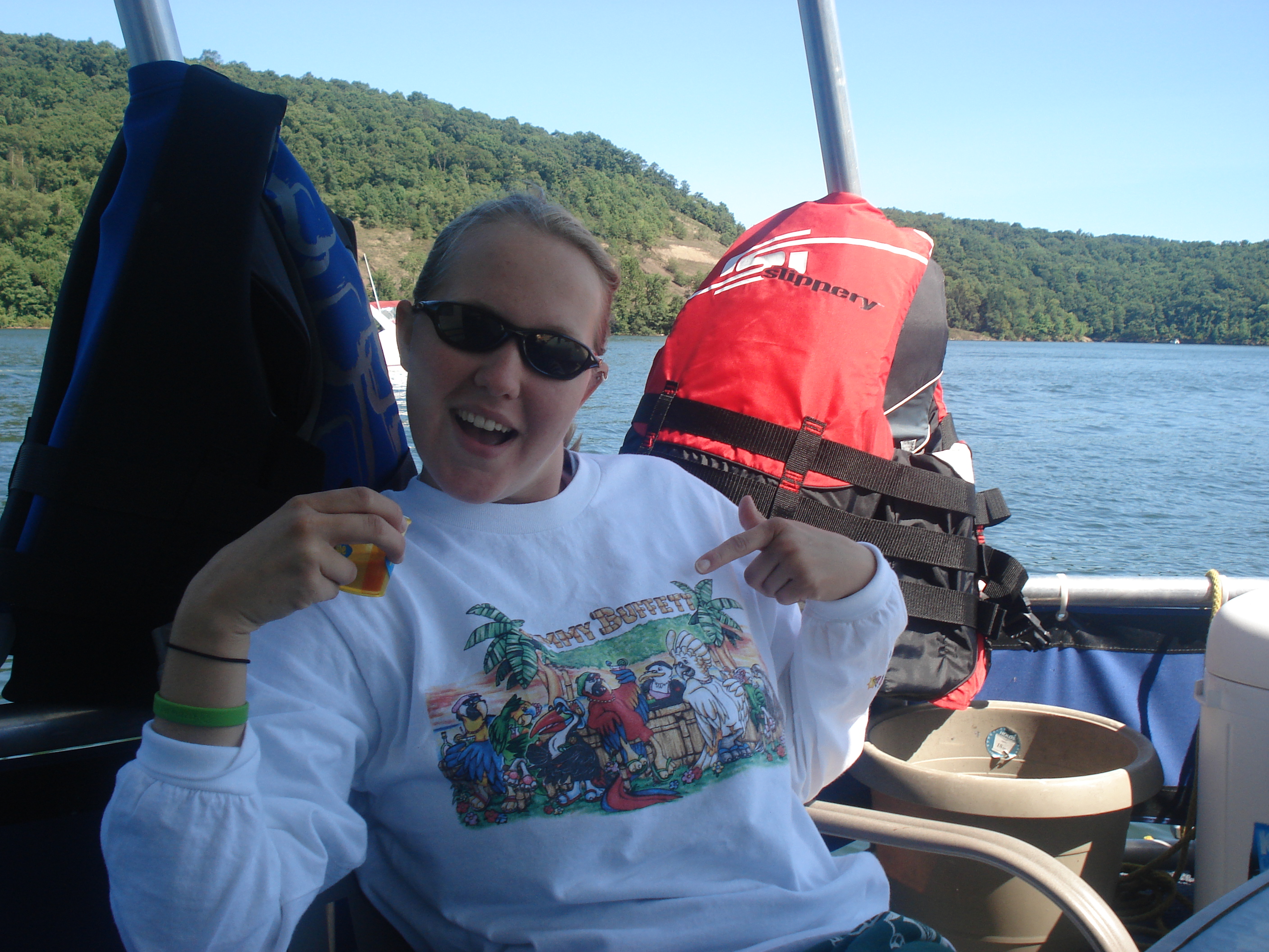 Cindy on the port bow