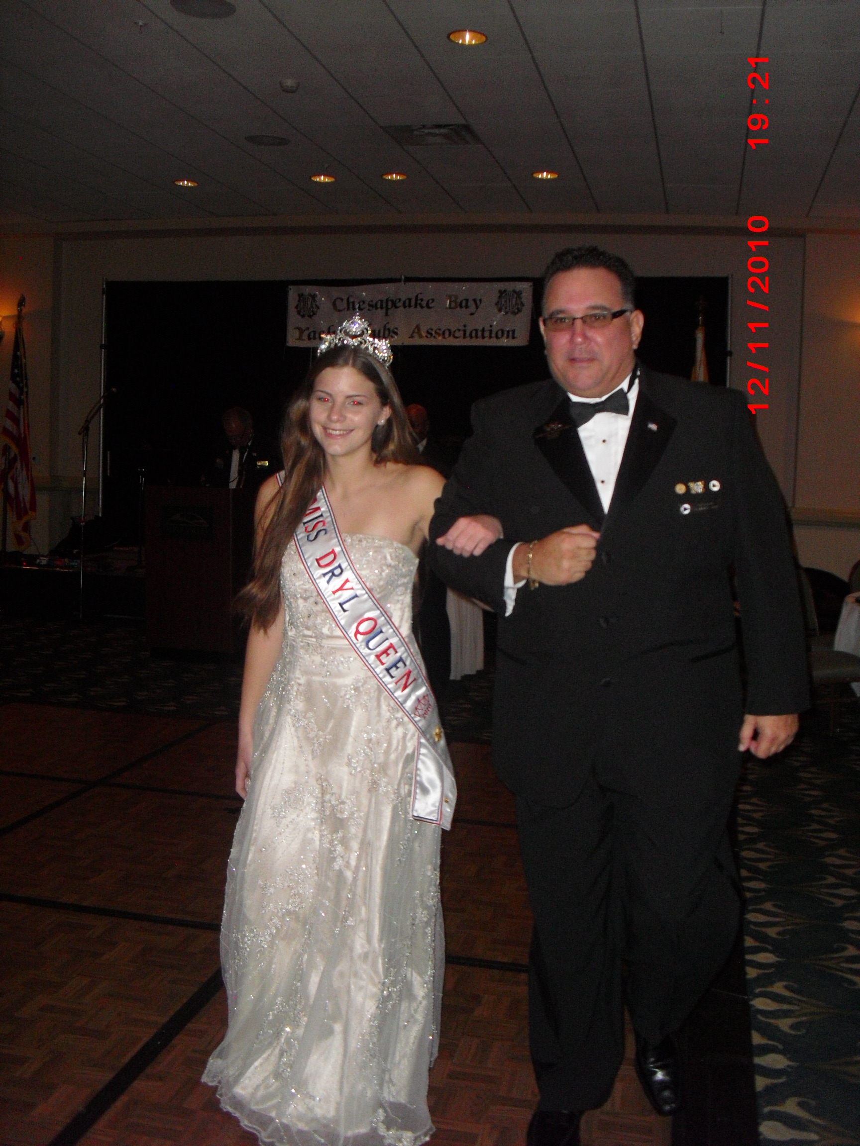 DRYL Queen escorted by DRYL President