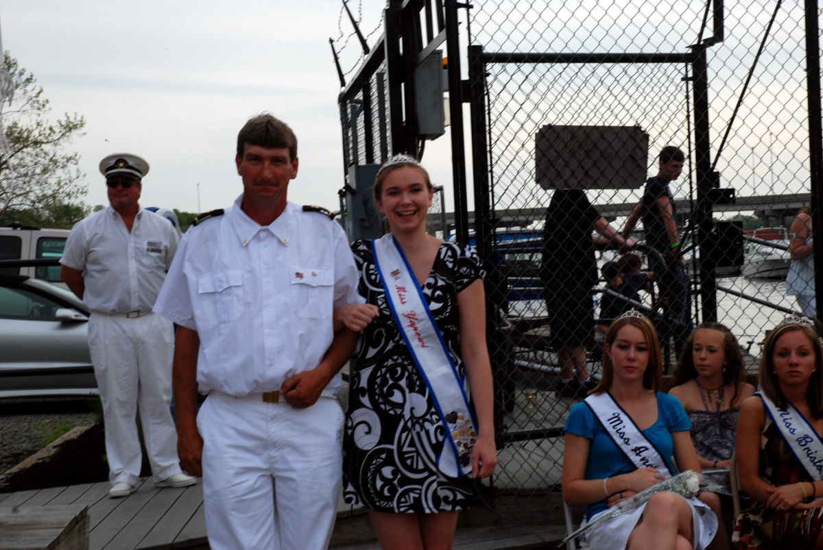 YAC Captain S Haley & his daughter Princess K Haley