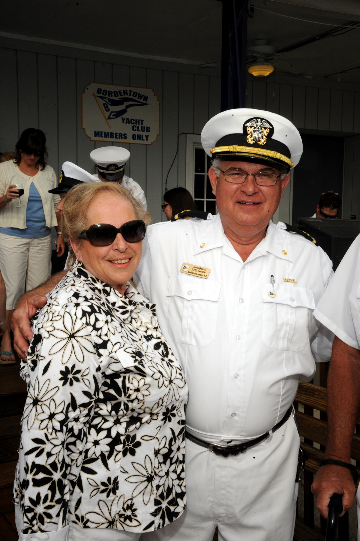 NHYC\'s Fleet Capt T Gajkowski & Mrs Leona