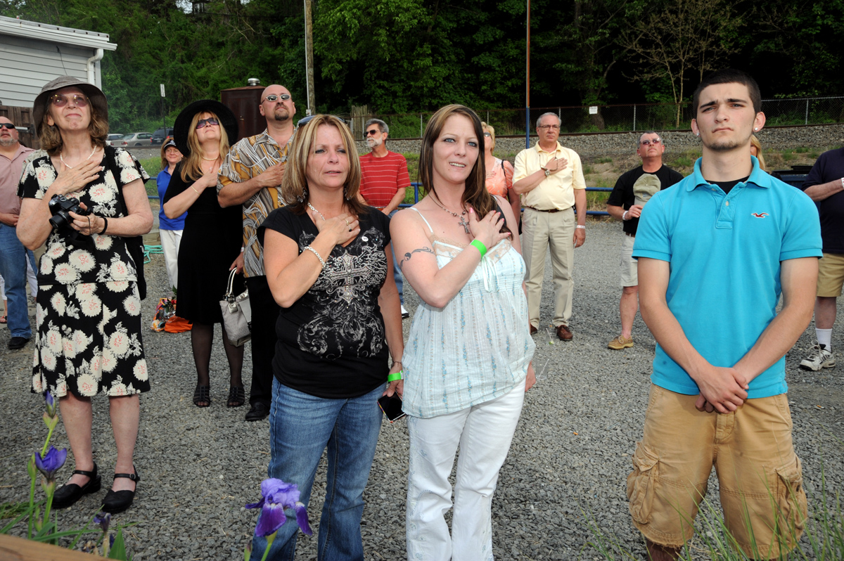 Pat, Nancy, Franco, Rich C, Mark H & visitors from Westville 