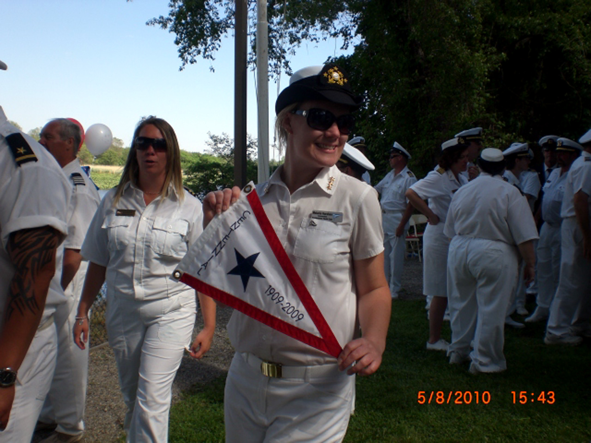 Westville\'s Centennial Burgee