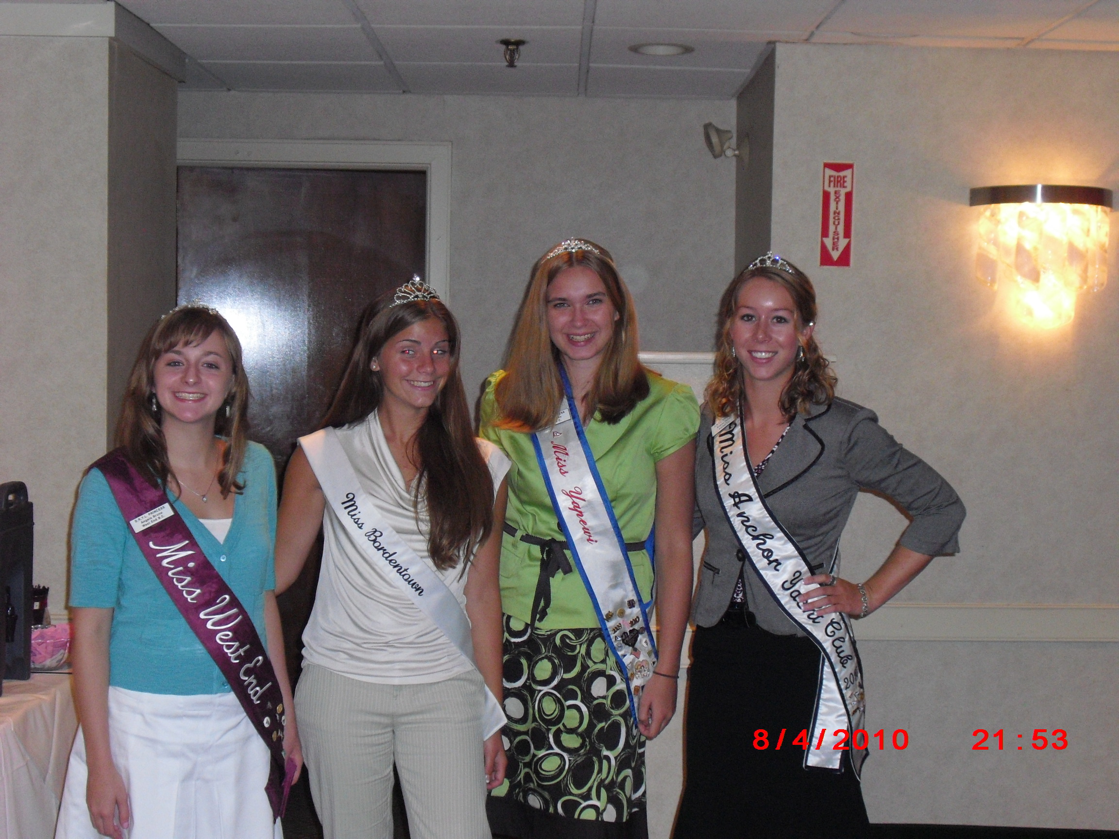 Angela, Rebecca, Kaity, Andrea