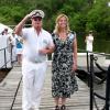 Past Commodore Tony Tunney and Past Princess Peggy Riegel