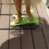 Rebecca's Margarita flip flops